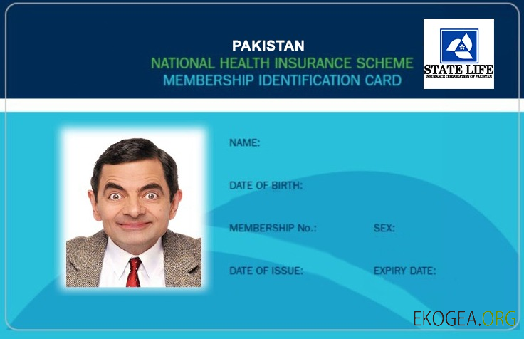 Carte d'assurance maladie du Pakistan